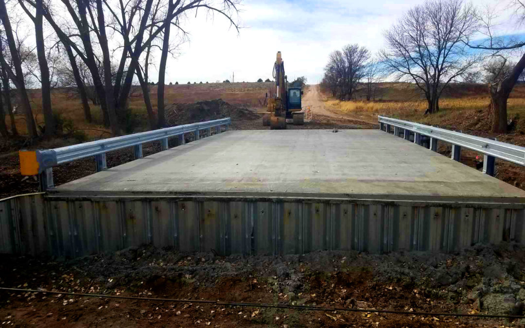 50-Foot Bridge Construction Project – Prairie Dog Creek – North West Kansas